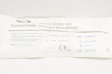 SourceMark M0312 Silicone Laryngeal Mask Airway Size 3.0 (x)